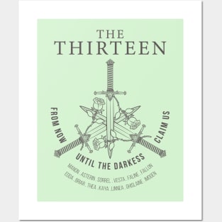 Throne of Glass - The thirteen - Manon Blackbeak Posters and Art